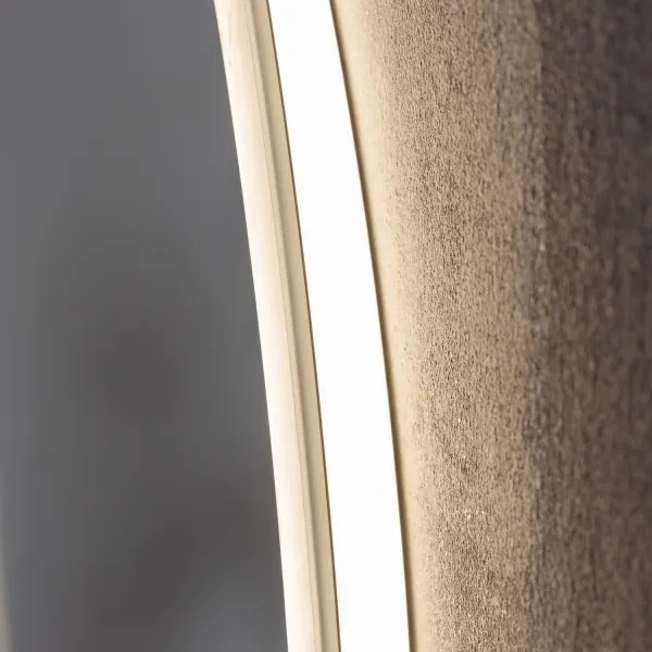 Brilagi - LED stmievateľné vyhrievané zrkadlo s podsvietením CLARA ECO LED/12W/230V priemer 60 cm IP44