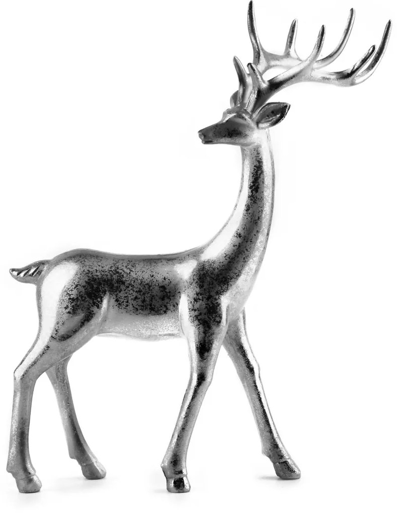 Figúrka soba SANTA LILA strieborná