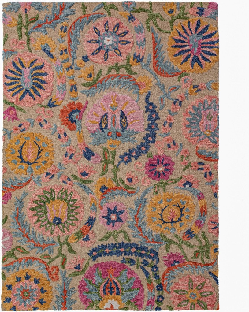 XXXLutz VLNENÝ KOBEREC, 140/200 cm viacfarebná Flair Rugs - Online Only bytové doplnky - 003165046401