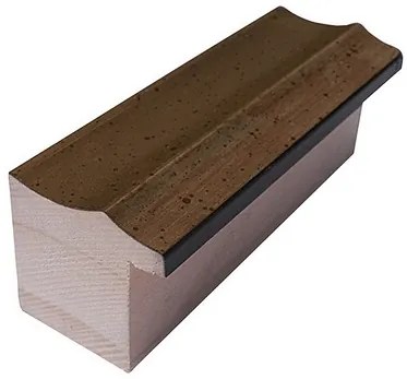 DANTIK rám na obraz 40x50 | TRITON měď antik (Sklo Čiré)