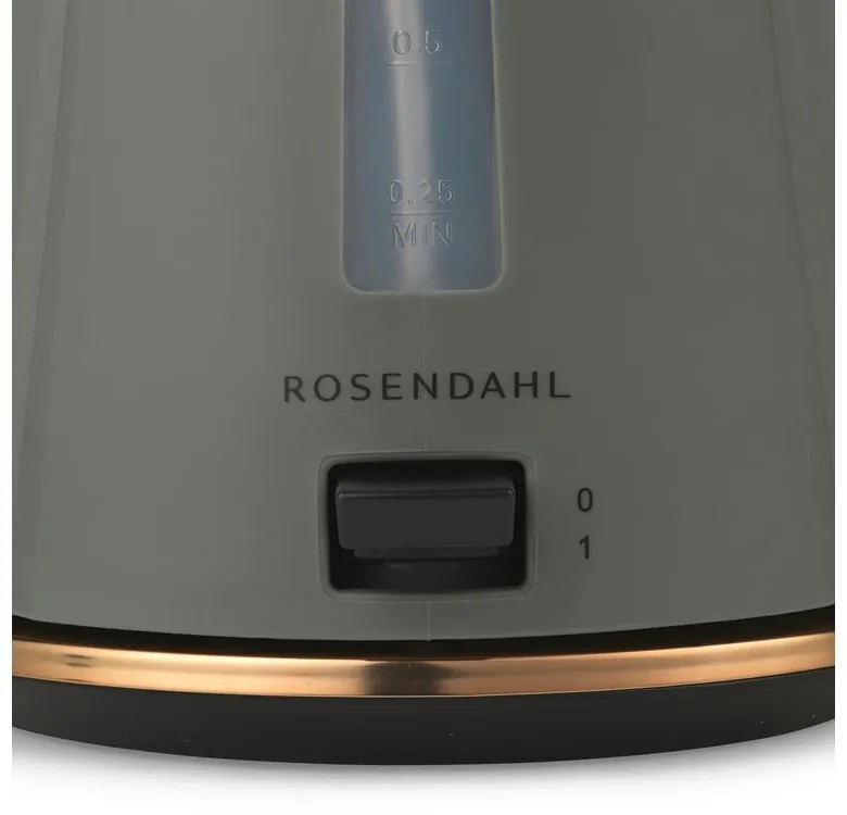 Sivá rýchlovarná kanvica 1,4 l Grand Cru Nouveau – Rosendahl