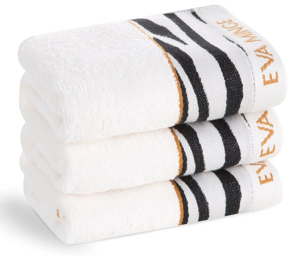 BAVLNENÝ UTERÁK EVA MINGE22 30X50 CM KRÉMOVÁ