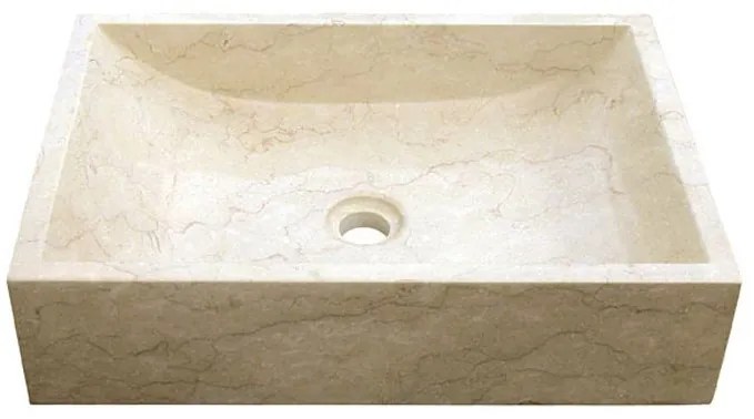 Indera Ornatus Cream 308 Umývadlo z prírodného kameňa