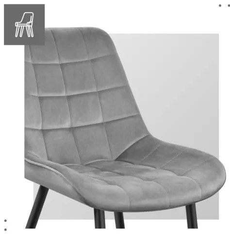 Jedálenská stolička Mark Adler Prince 3.0 Grey