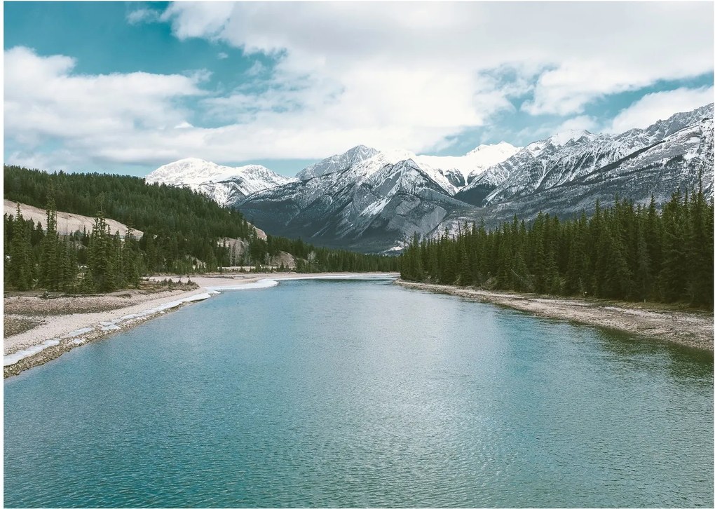 Obraz horskej krajiny (70x50 cm)