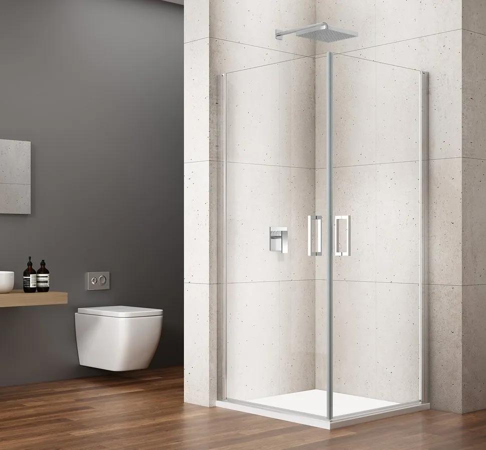 Gelco, LORO sprchové dvere jednodielne rohový vchod 900 mm, číre sklo, GN4990