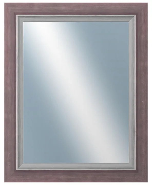 DANTIK - Zrkadlo v rámu, rozmer s rámom 40x50 cm z lišty AMALFI fialová (3117)