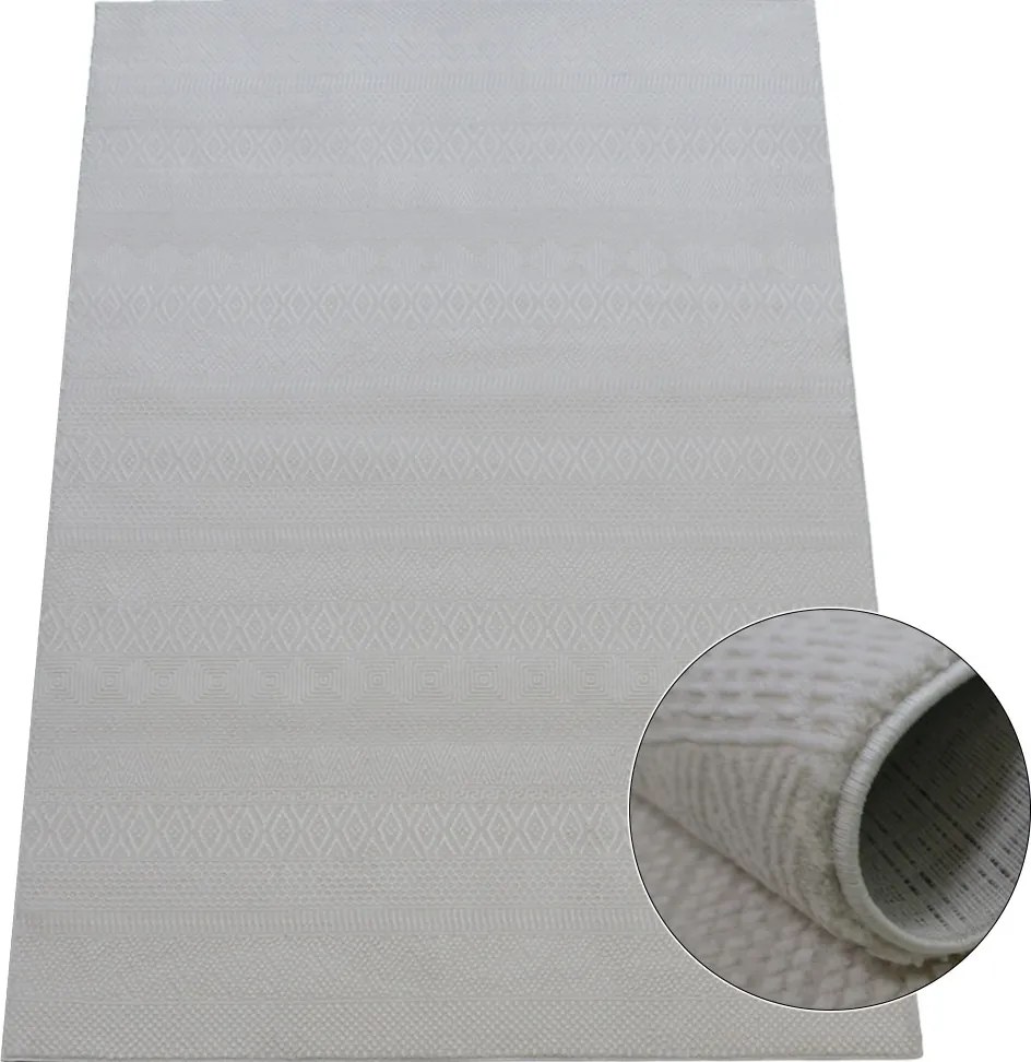 BE Koberec Zurich 1901 CREAM – krémový obdĺžnikový Rozmer: 120x170 cm