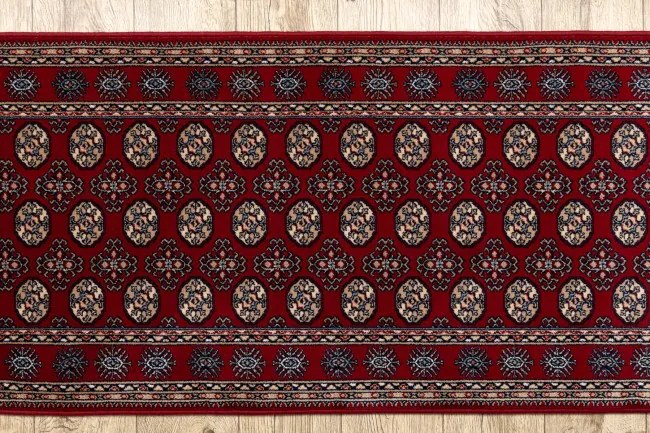 Behúň NAIN Rozeta 6177 51066 bordový / béžový