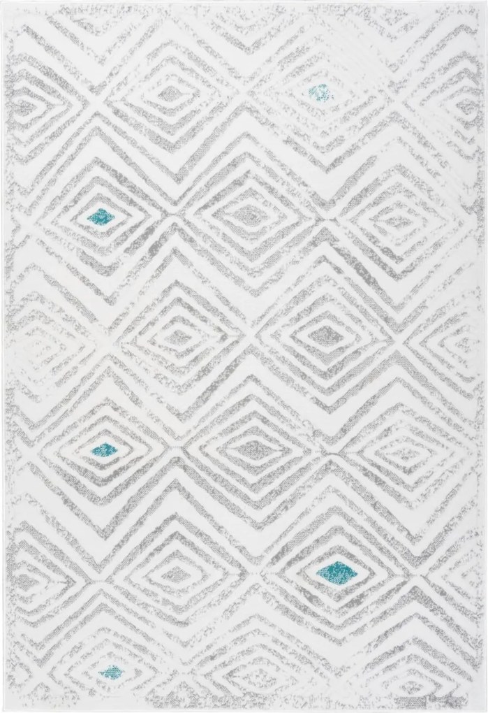 XXXLutz BEHÚŇ, 80/150 cm sivá, biela Kayoom - Online Only bytové doplnky - 005937177001