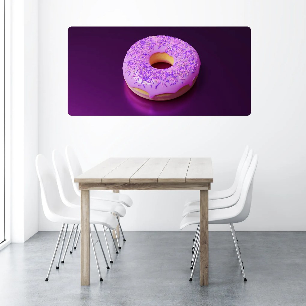 60x120cm Donuts 3 - textilná nálepka na stenu