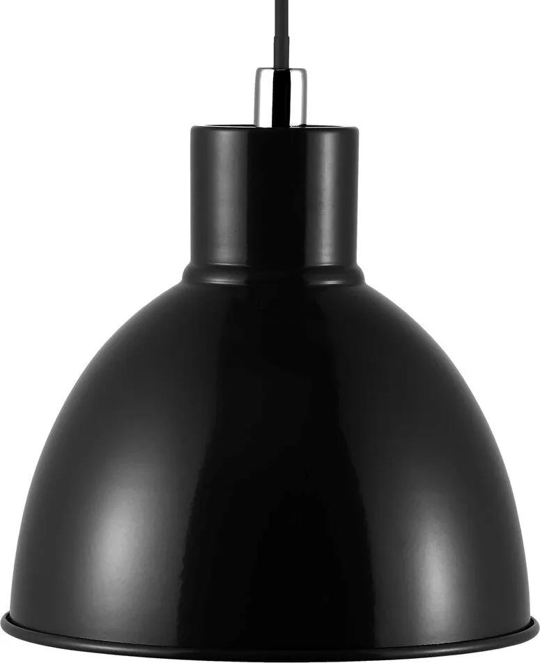 POP MAXI | dizajnové závesné svietidlo Farba: Čierna