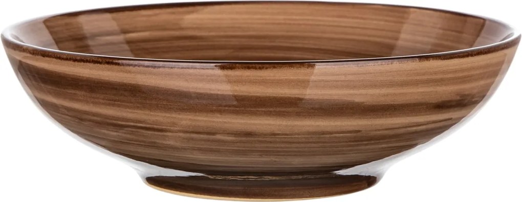 Banquet Súprava 6 hlbokých tanierov Palas 18 cm, hnedá