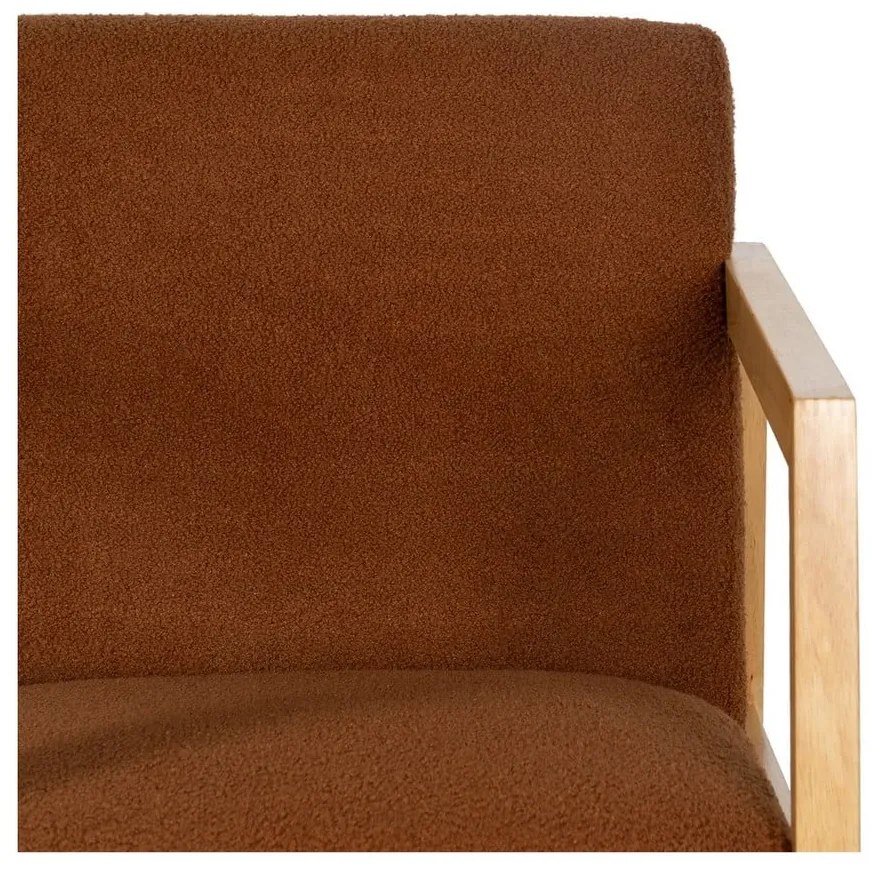 Hnedé hojdacie kreslo – Ixia