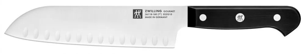 Nôž Zwilling Gourmet Santoku s krájačom 18 cm, 36118-181