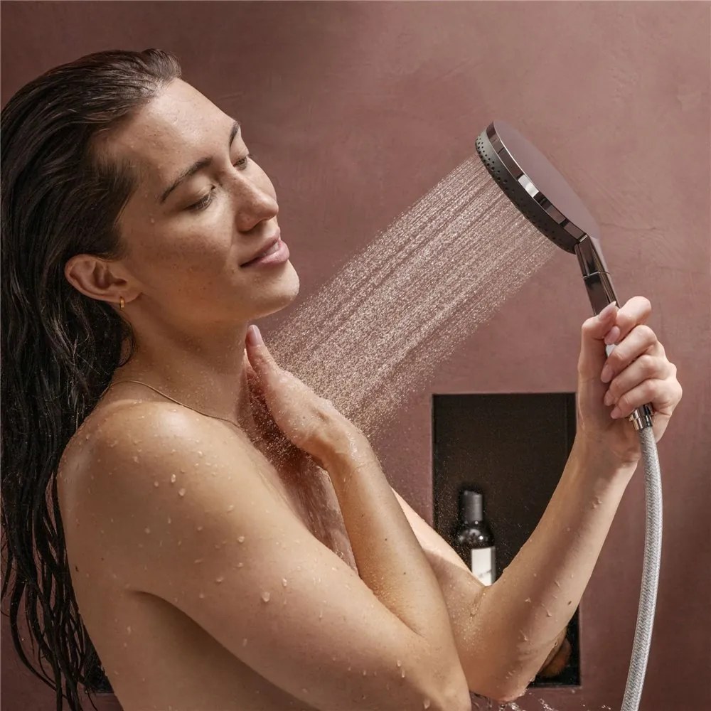 HANSGROHE Raindance Alive Select S ručná sprcha 3jet EcoSmart+, priemer 125 mm, chróm, 24512000