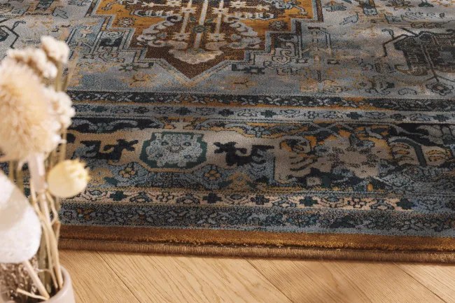 Koberec OMEGA Polonia Alhambra sivý / béžový