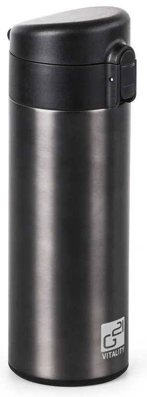 Termofľaša G21 na pitie, 350 ml, oceľovo šedá 60022407