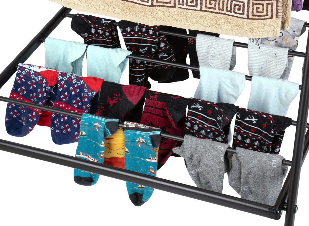 Sušák na prádlo ROSITA černý