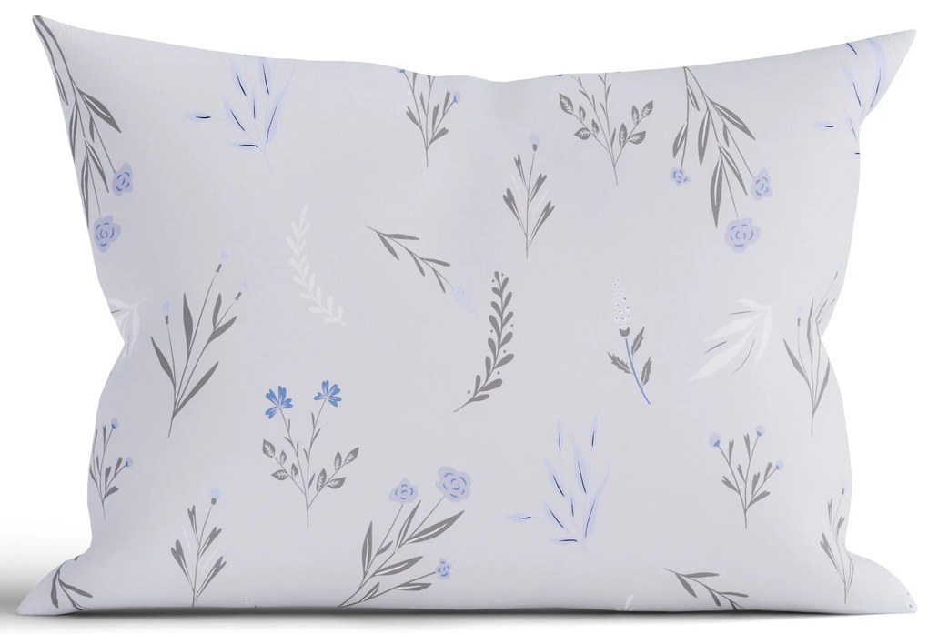 Bavlnená obliečka na vankúš Renforcé 40 × 60 cm – Chloe sivá