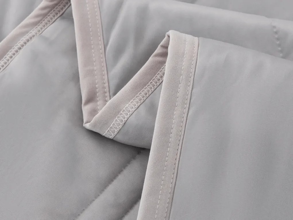 Chladiaca letná prikrývka CELIA, sivá Rozmer: 140 x 200 cm