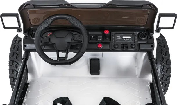 Elektrické autíčko Extreme Sport 4x4 biele