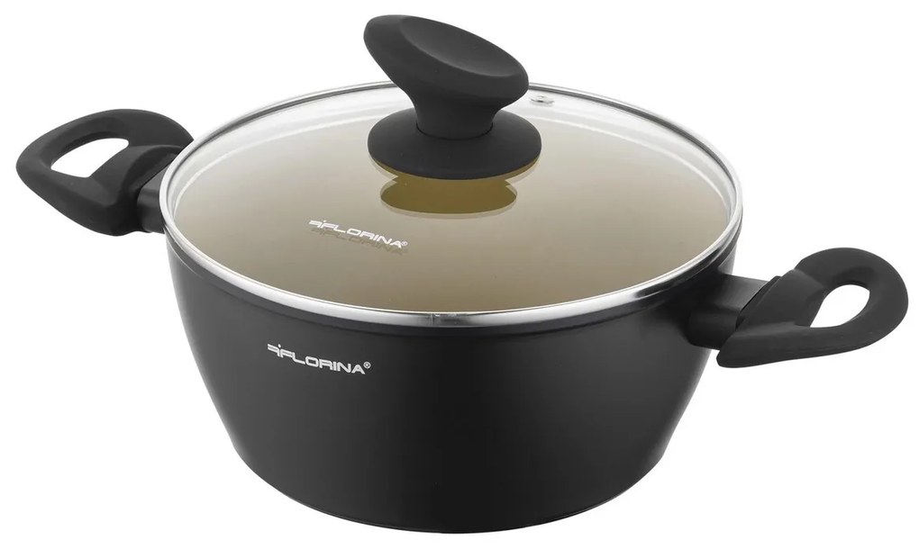 Florina Hliníkový hrniec s pokrievkou AmVegan by Mateusz Gessler, 20 cm, 2,1 l, pr. 20 cm