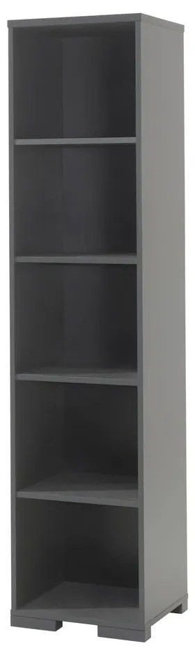 Tmavosivá detská knižnica 46x195 cm London – Vipack