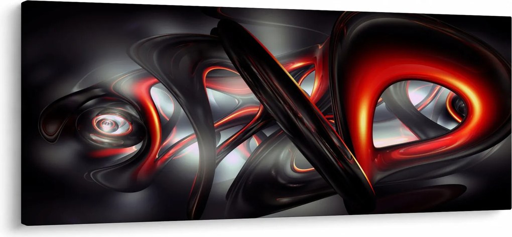 Obraz abstrakcie (120x50 cm)
