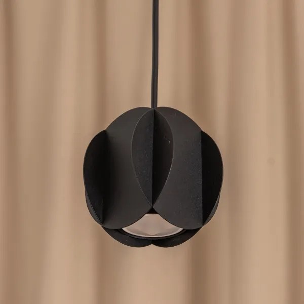 Závesné svietidlo na lanku GAMBIT 1xGU10/10W/230V čierna