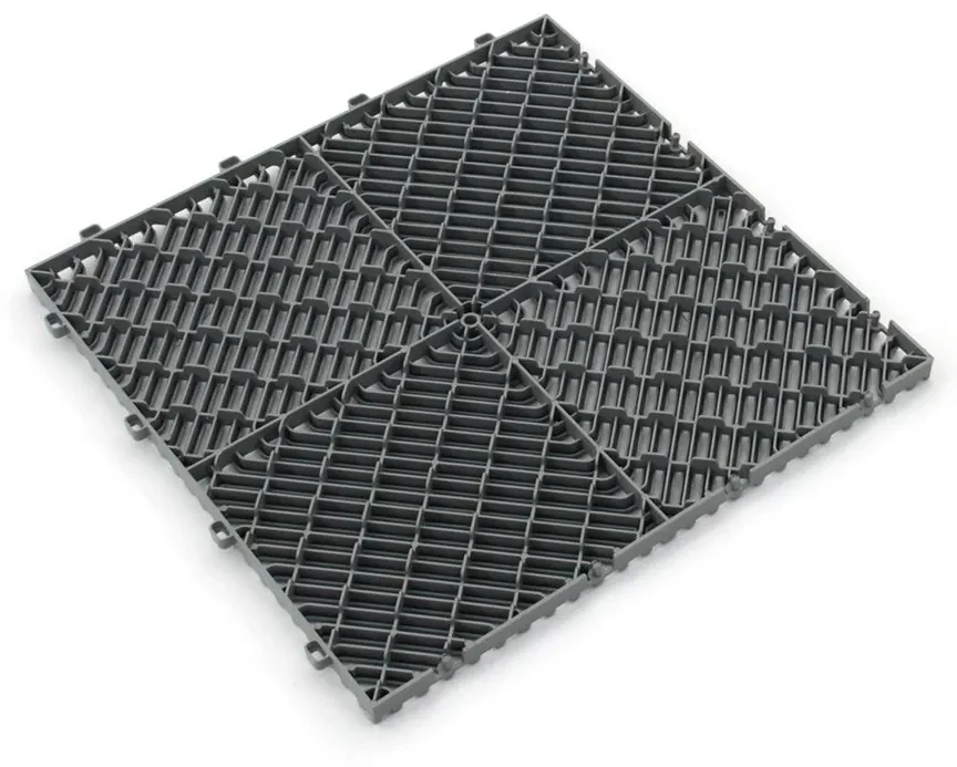 Plastová dlažba Linea Rombo 39,5 x 39,5 x 1,7 cm, sivá