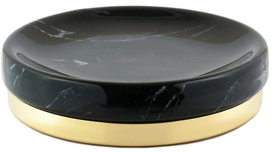 Mydlovnička keramika čierno-zlatá