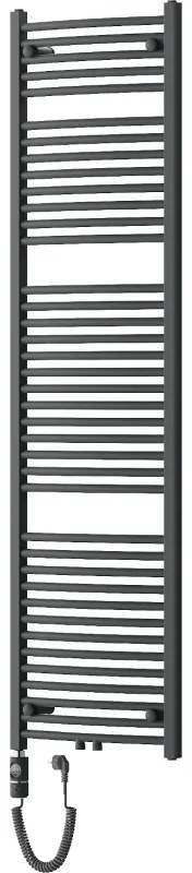 Mexen Ares, elektrické vykurovacie teleso 1800x500 mm + vykurovacia tyč 900 W, antracitová, W102-1800-500-2900-66