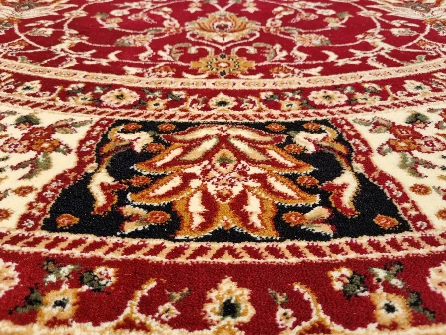 DC Koberec Orient ovál 006 červená Rozmer: 60×100 cm