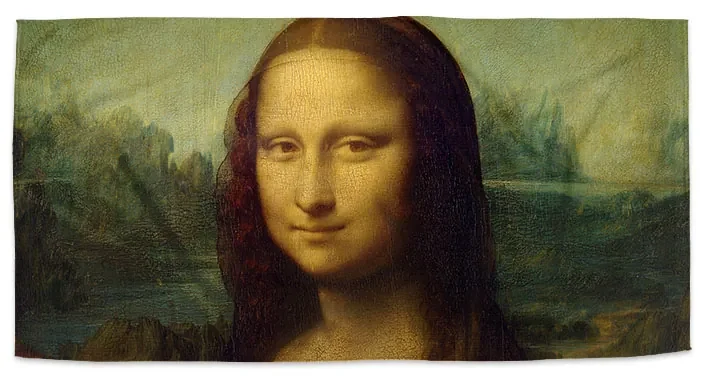 Sablio Uterák Mona Lisa - Leonardo da Vinci - 50x100 cm