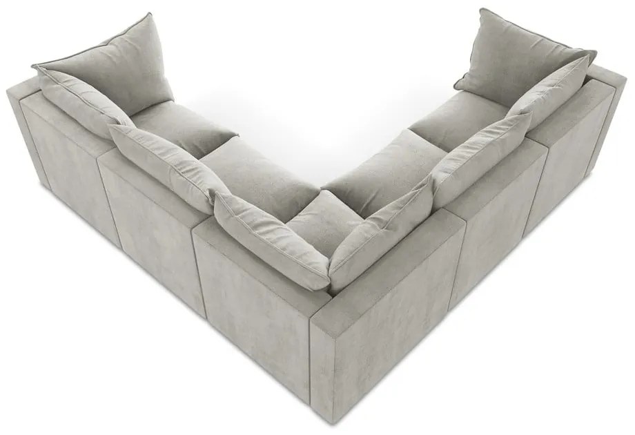 Svetlosivá rohová pohovka Manao – Makamii