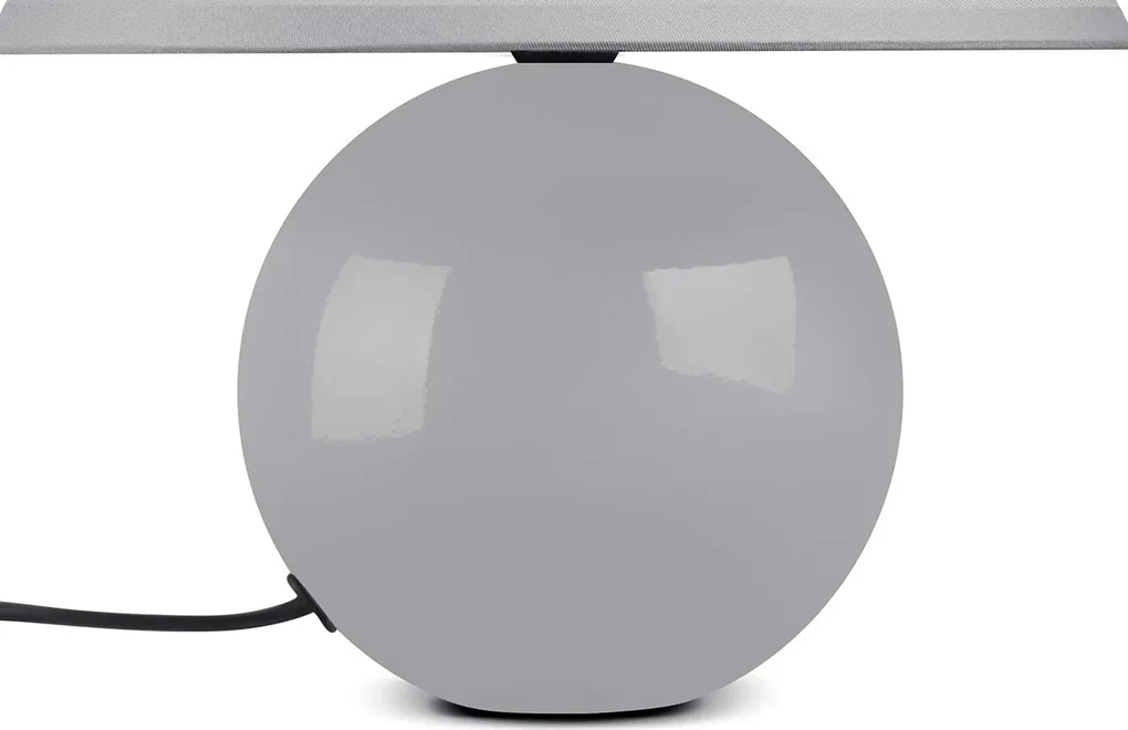 Stolová lampa HULAR sivá