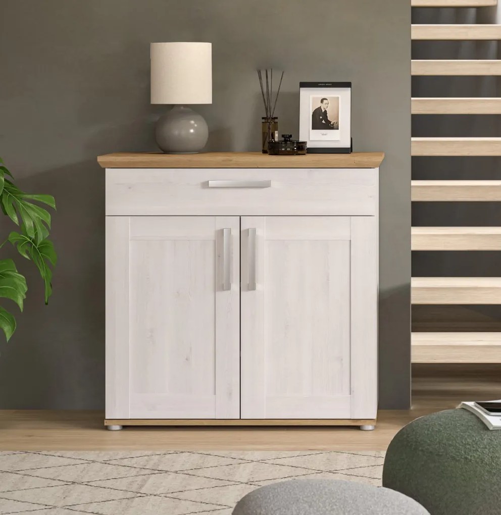 Predsieňová zostava Verona (5-dielna), sibírsky smrekovec/dub artisan