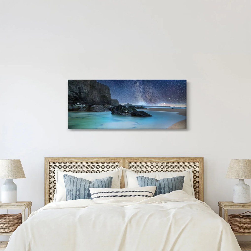 Obraz pláže (120x50 cm)