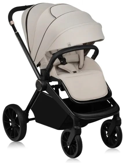 Lionelo - Športový kočík MIKA PLUS béžovo-pieskový