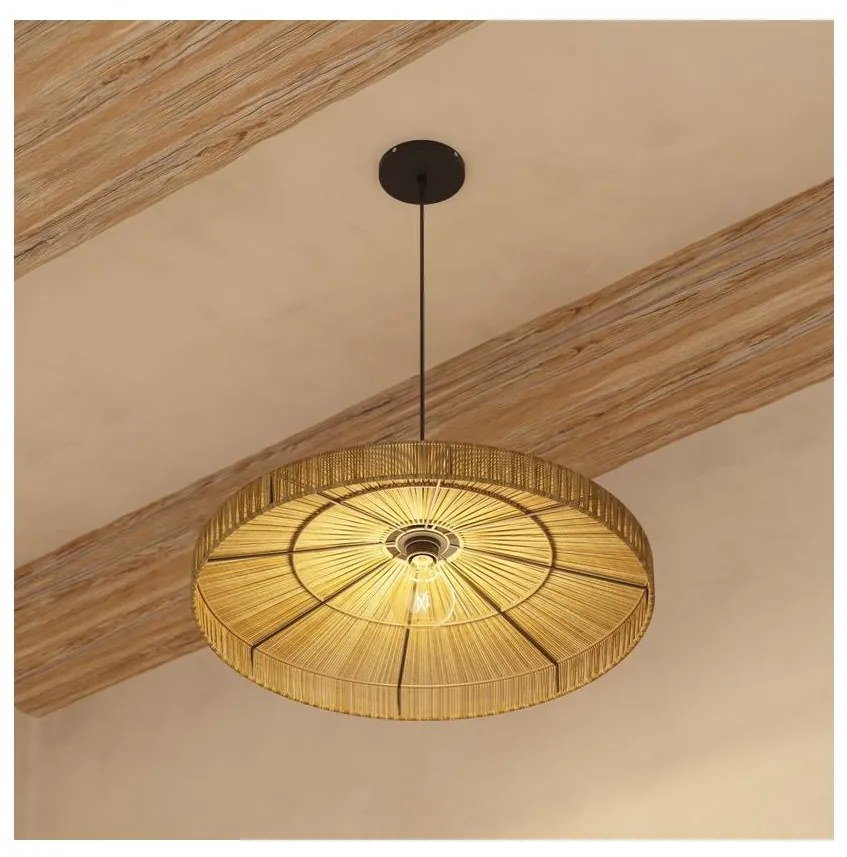 Atmosphera - Luster na lanku BELLAMY 1xE27/40W/230V juta