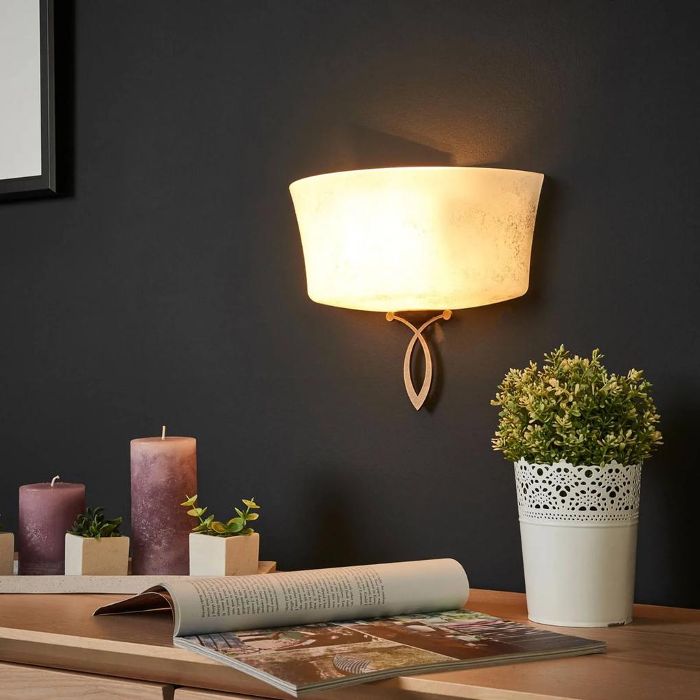 Nástenná lampa Alessio s dizajnom svetlometu