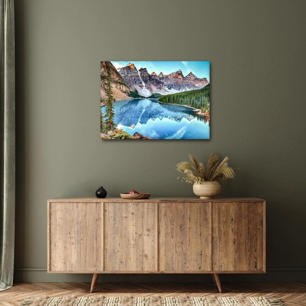 Obraz - Moraine lake (70x50 cm)