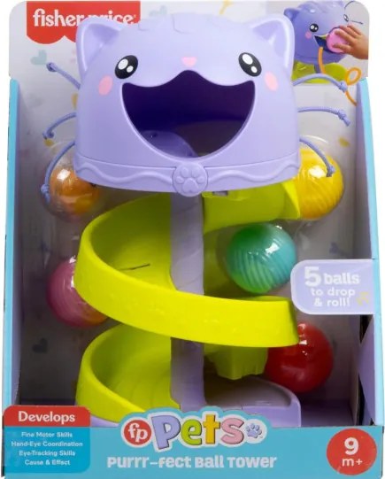 Veža Fisher Price s loptičkami HTW92