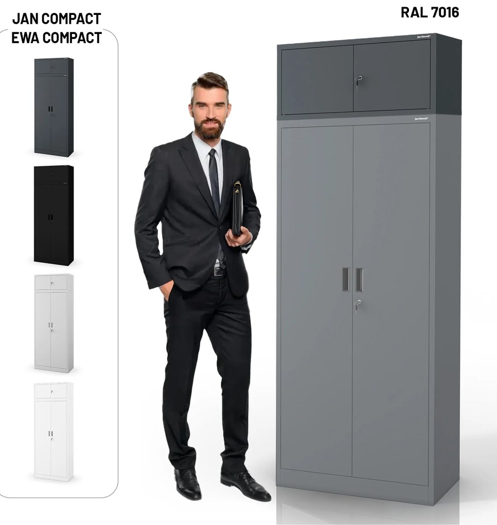 Modulárny nadstavec EWA Compact 800 x 380 x 400 mm, antracit