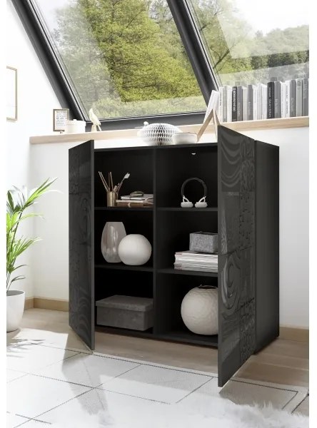 Komoda ARIA antracit