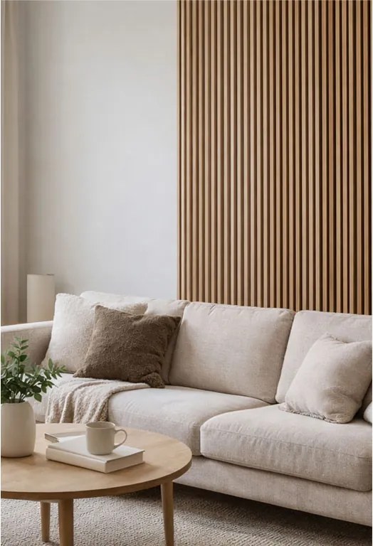 Akustický panel LEGI 60 x 270 cm, prírodný