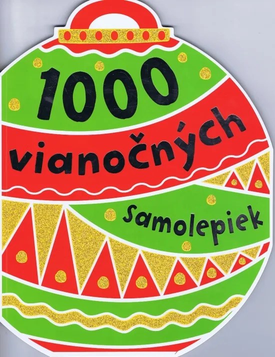 1000 vianočných samolepiek - autor neuvedený