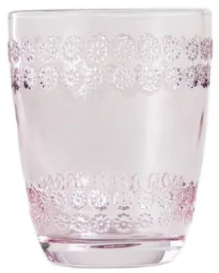 Pohár ERBA ružový 732249 270 ml
