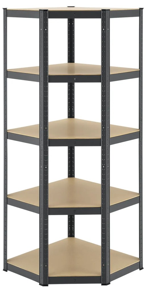 InternetovaZahrada Rohový regál Basic 180x70x40 cm - šedý